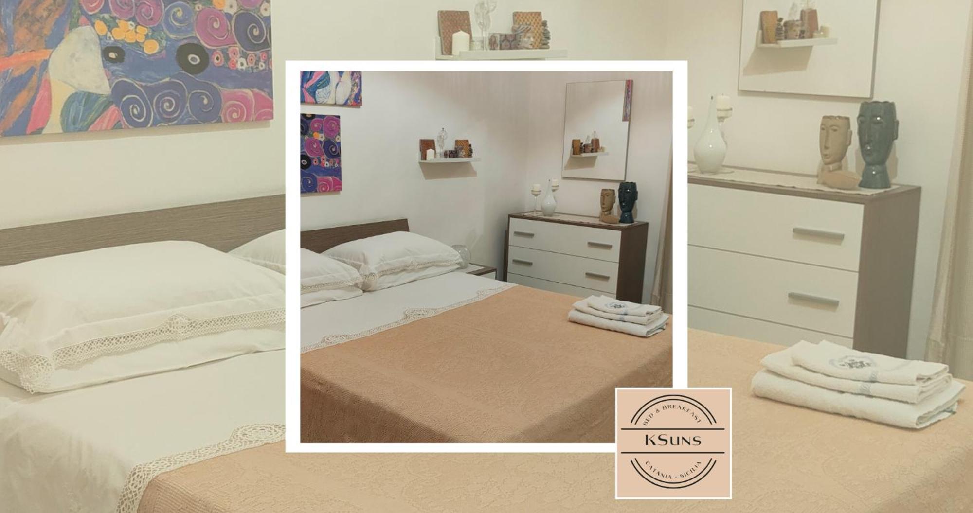 Ksuns Bed & Breakfast Catania Bagian luar foto