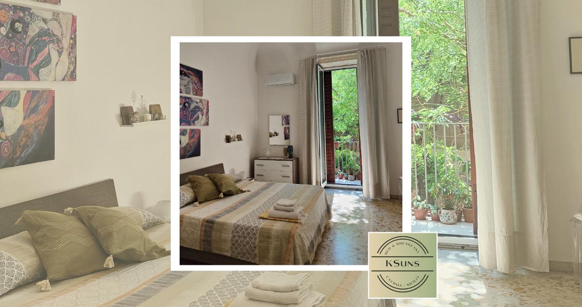 Ksuns Bed & Breakfast Catania Bagian luar foto