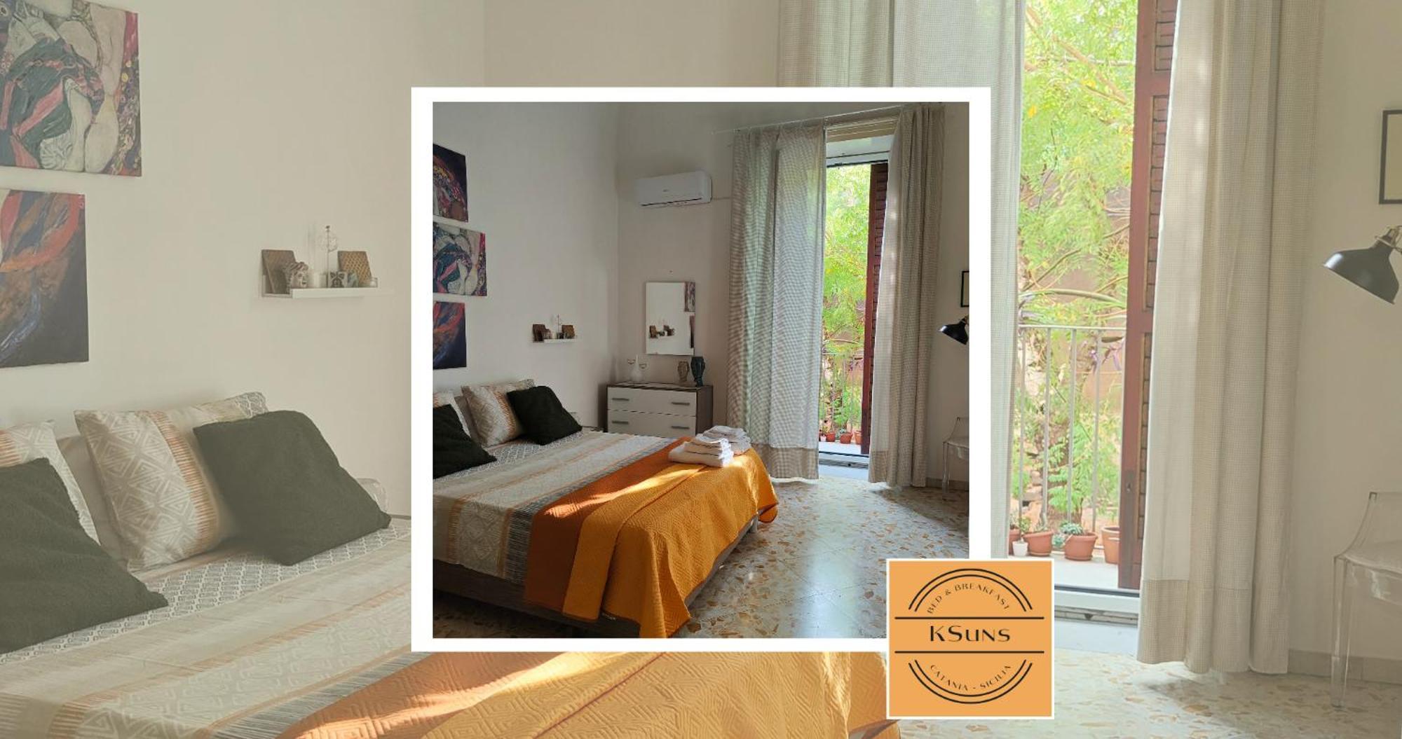 Ksuns Bed & Breakfast Catania Bagian luar foto