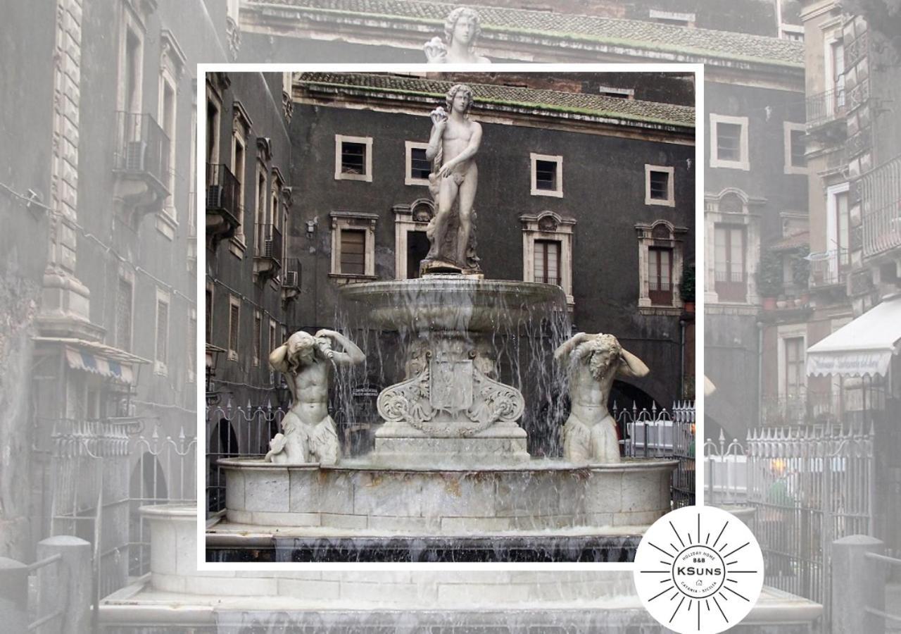 Ksuns Bed & Breakfast Catania Bagian luar foto